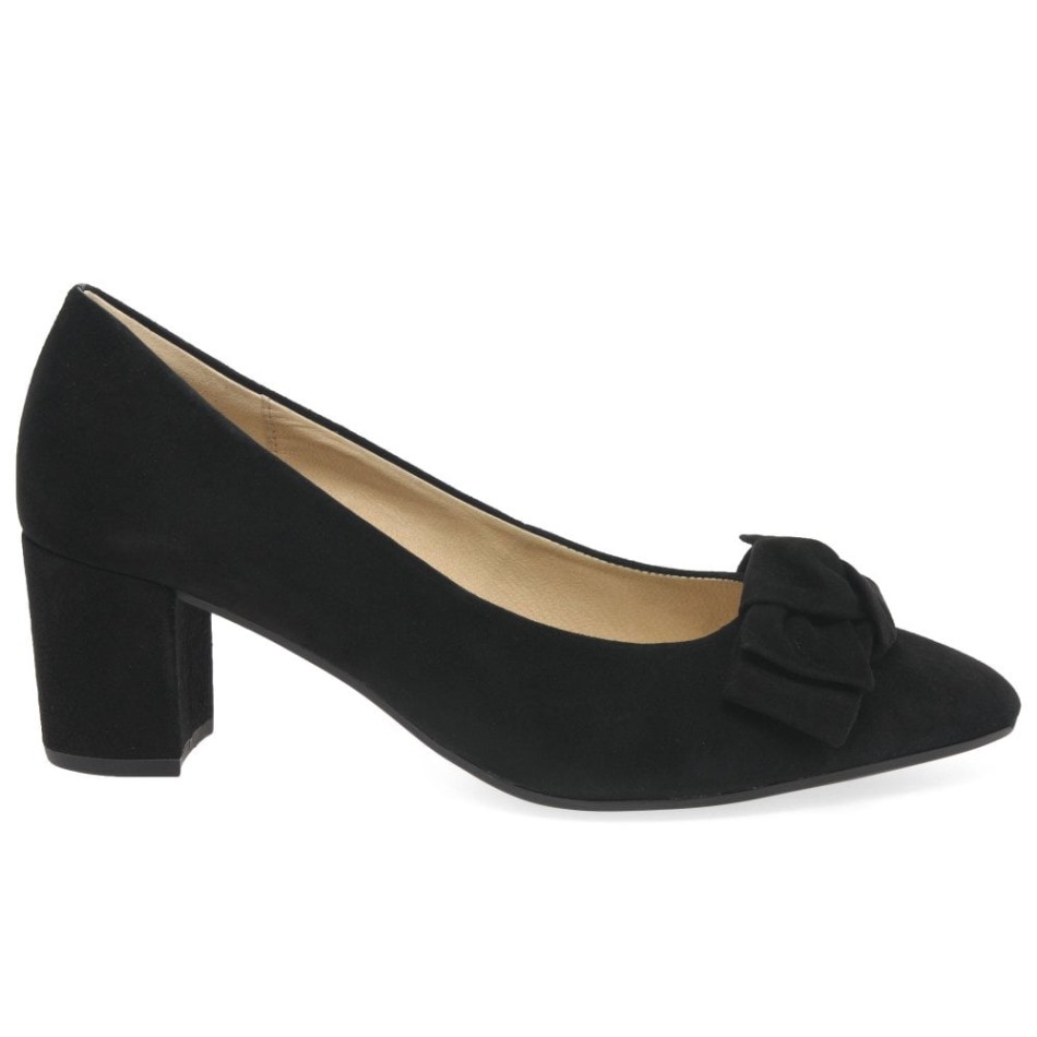 Escarpins Femme Kesh En Daim Noir Gabor | Exclusif